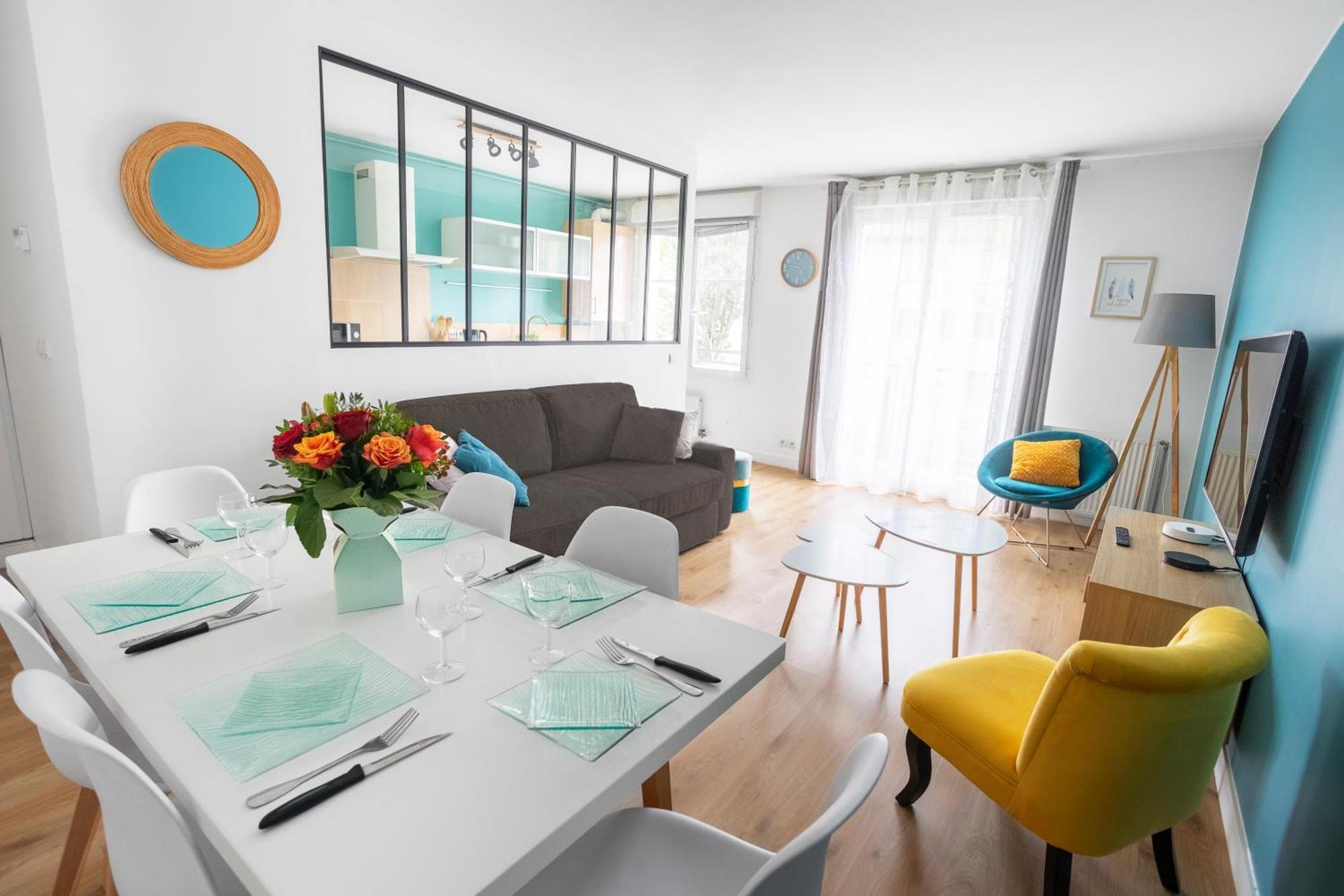 Appartement-Bao Tiam-Tiam Conciergerie-5Min Disneyland-Free Parking Serris Extérieur photo